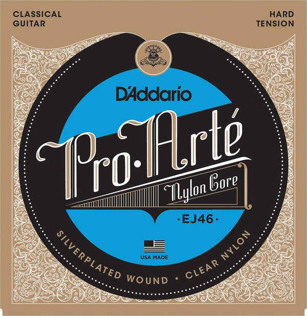D'Addario Pro Arte Classical Guitar Strings Hard Tension 28-44 EJ46-2 Packs