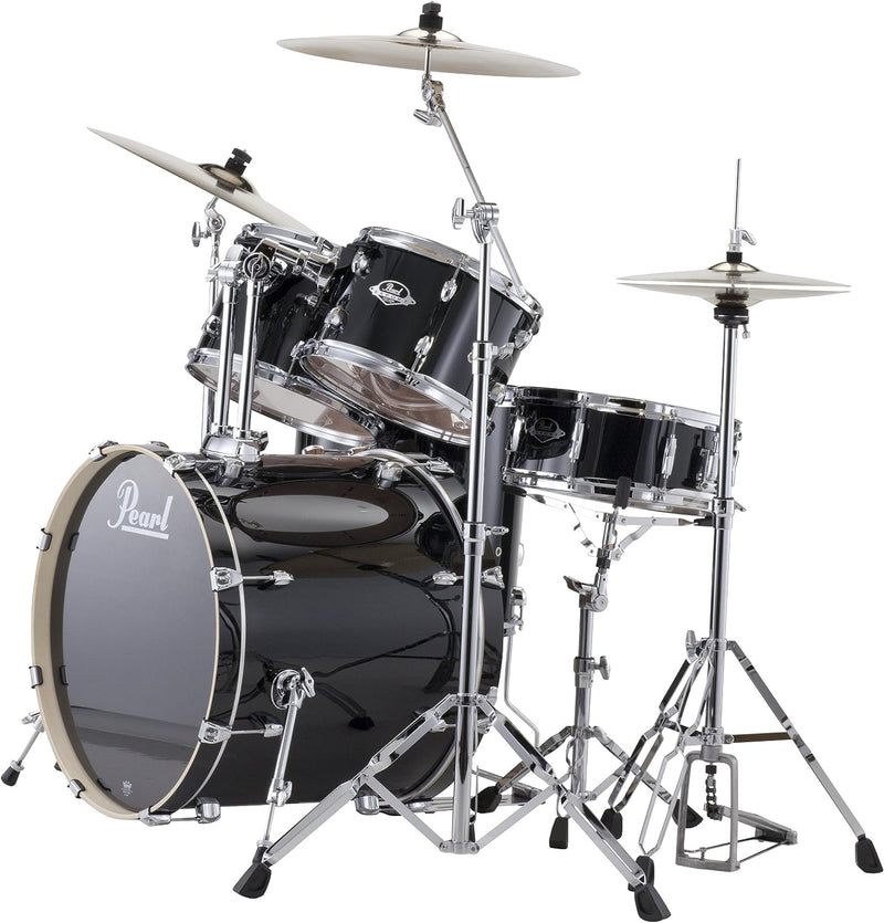 Pearl Export EXX725/C 5-Piece Drum Set with Snare Drum - Jet Black