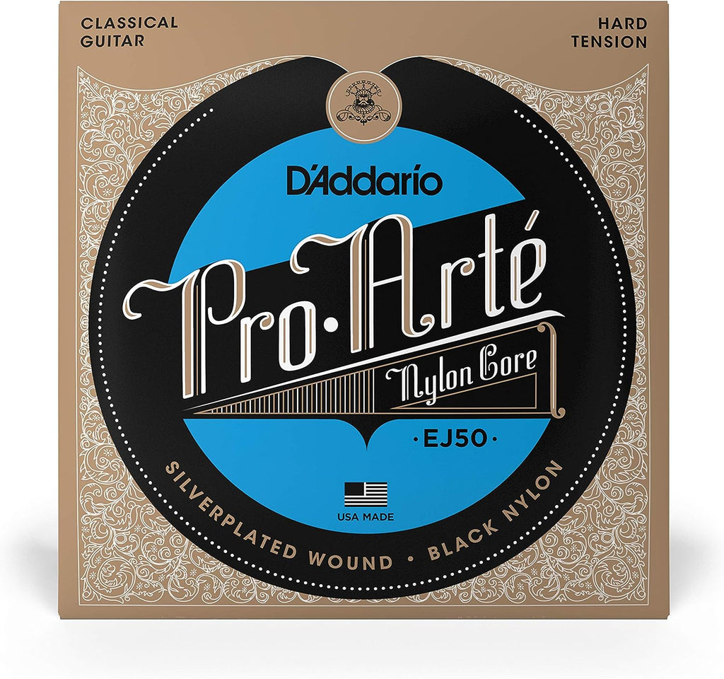 D'Addario Guitar Strings  Pro-Arte Classical Guitar Strings - EJ50 - Nylon Guitar Strings