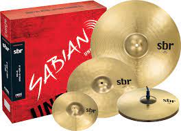Sabian SBR Performance Cymbal Set - 14/16/20 inch - with Free 10 inch Splash